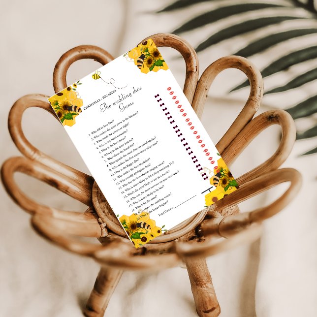 Carte de jeu Fête des mariées de mariée d'abeilles (Créateur téléchargé)