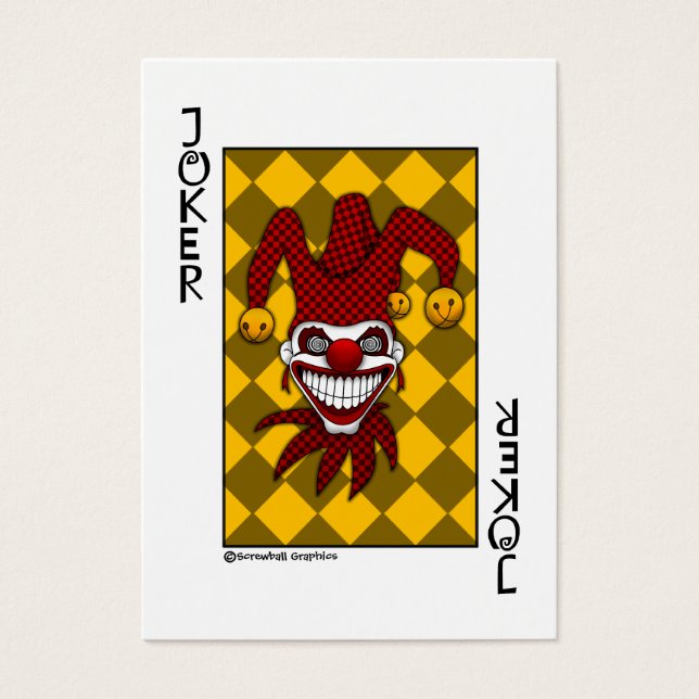 Carte de jeu Joker (Révisée) (Devant)