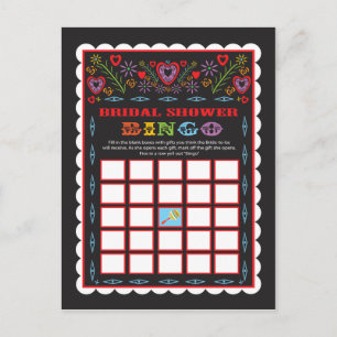 Carte de jeu mexicaine Fiesta Fête des mariées Bin