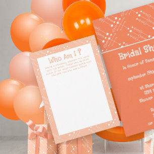 Carte de jeu moderne Retro Peach MCM milieu du siè