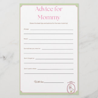 Carte de jeu pour bébé Rose Goose : Conseils pour