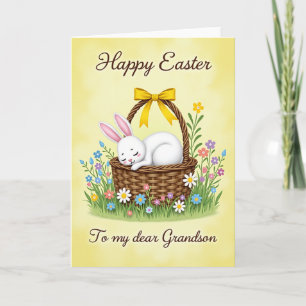 Carte de Joie de Pâques pour Petit-Fils