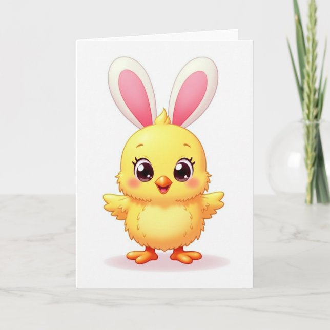 Carte de joie Fluffy Fledgling (Devant)