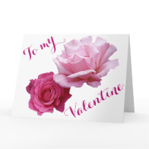 De jolies roses roses Saint-Valentin amour floral 