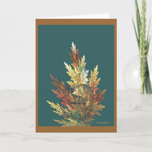 Carte de jour d'Action de grâce