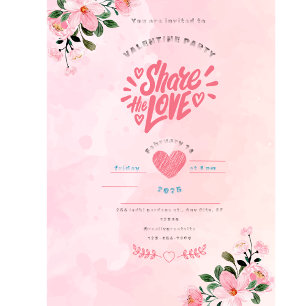 carte de jour de saint-valentin