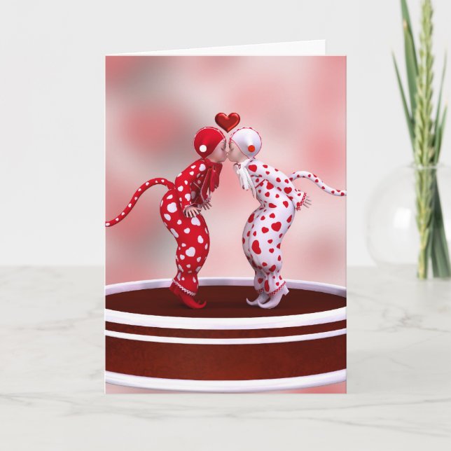 Carte de jour de Valentines (Devant)