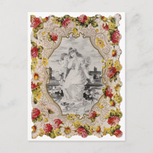 CARTE DE JOUR DE vintage VALENTINE