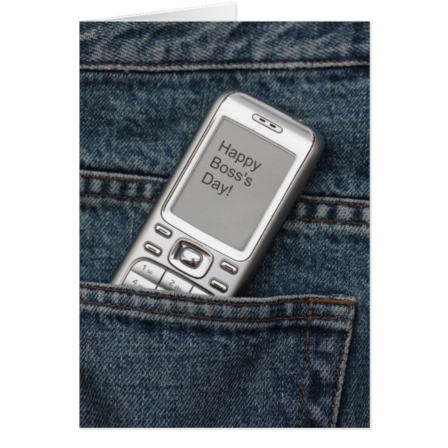 Carte de jour du patron (Devant)