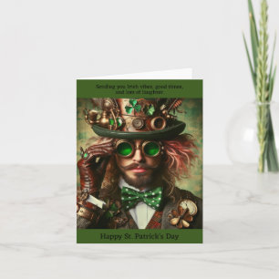 Carte de jour Steampunk St. Patrick