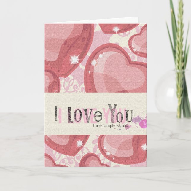 Carte de jour Valentines (Devant)