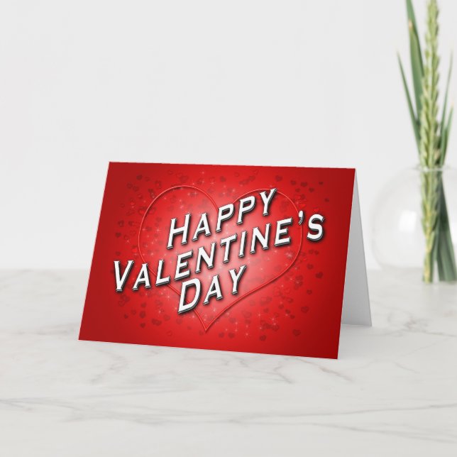 Carte de jour Valentines (Devant)