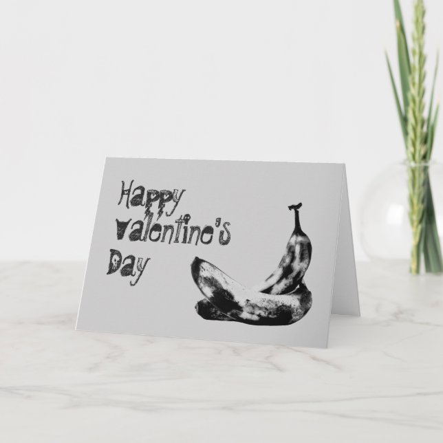 Carte de jour Valentines personnalisable Drôle uni (Devant)