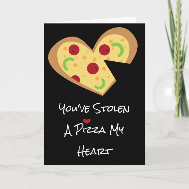 Carte de jour Valentines - Pizza My Heart (Devant)