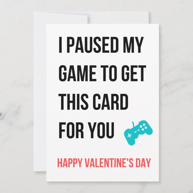 Carte de jour Valentines pour elle (Devant)
