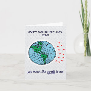 Carte de jour Valentines pour Pita (Papa en Hindi)