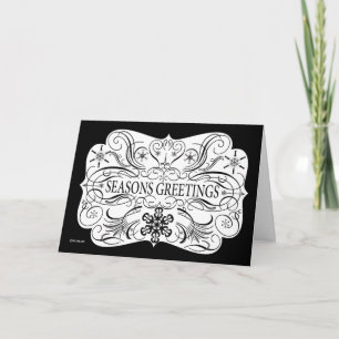 Carte de Joyeuses Fêtes