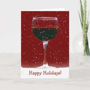 Carte de Joyeuses Vins Rouges