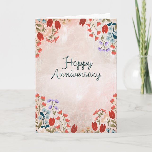 Carte de Joyeux Anniversaire (Devant)