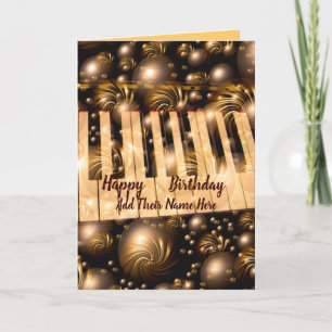 Carte de Joyeux Anniversaire