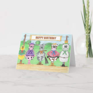 Carte de joyeux anniversaire