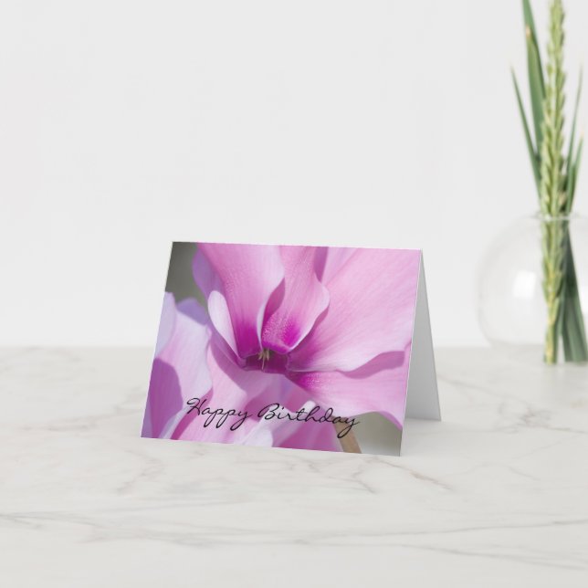 Carte de joyeux anniversaire (Devant)