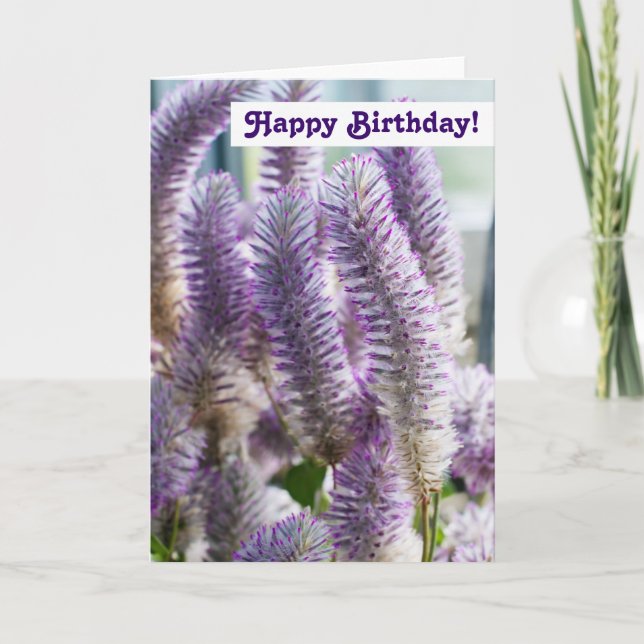 Carte de Joyeux Anniversaire (Devant)
