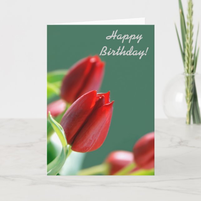 Carte de Joyeux Anniversaire (Devant)