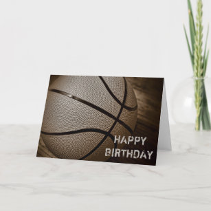 Invitations Faire Part Cartes Anniversaire Basket Ball Zazzle Fr