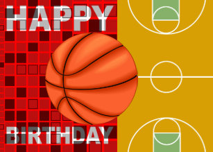 Cartes Basket Ball D Anniversaire Zazzle Fr