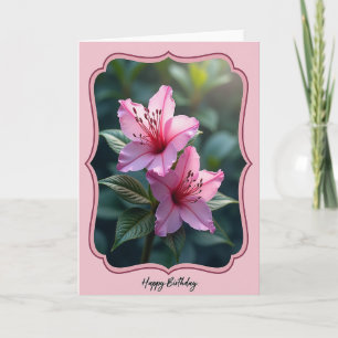Carte de Joyeux Anniversaire Petal