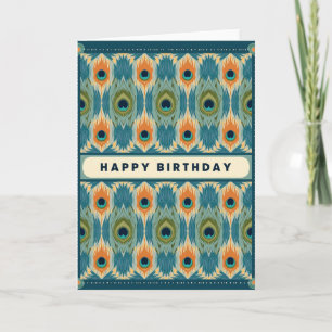 Carte de Joyeux Anniversaire Plumage