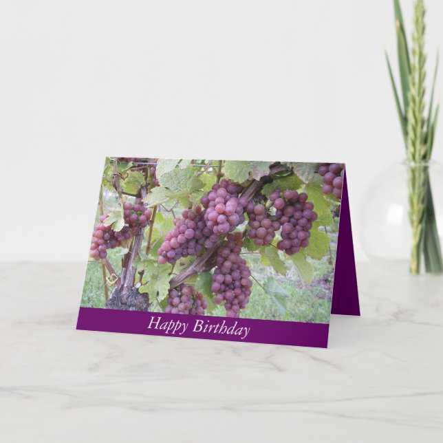 Carte de joyeux anniversaire pour célébrer les (Devant)