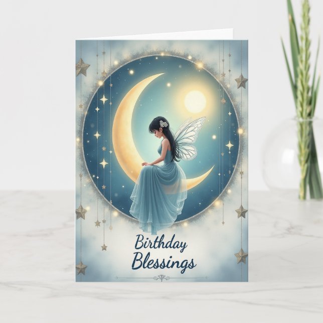 Carte de Joyeux Anniversaire pour Jeune Fille (Devant)