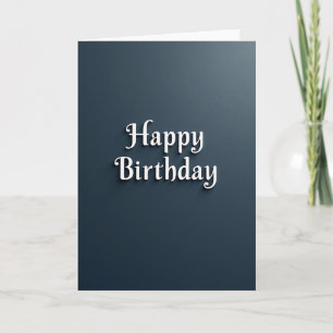 Carte de joyeux anniversaire texturée