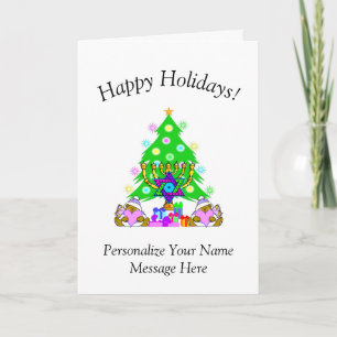 Carte de Joyeux Joyeux Joyeux Interconfessionnels