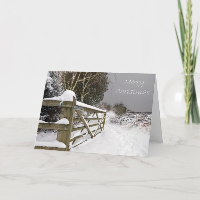 Carte de Joyeux Noël (Devant)