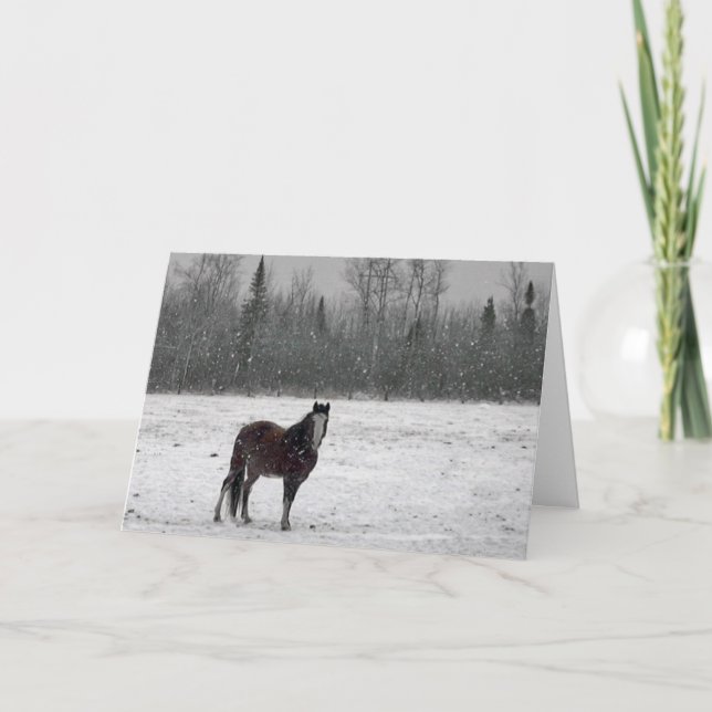 Carte de Joyeux Noël (Devant)