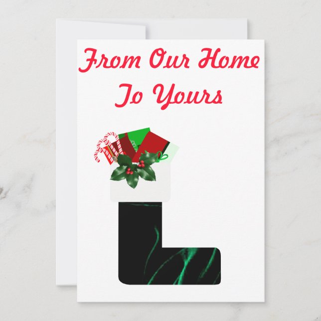 Carte de Joyeux Noël (Devant)