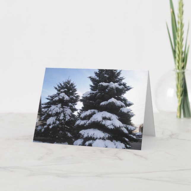 Carte de Joyeux Noël (Devant)