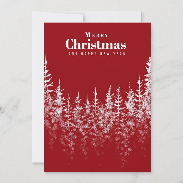 Carte de Joyeux Noël et Bonne Année (Devant)