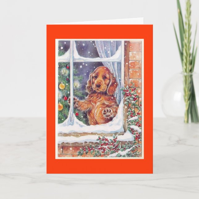 Carte de Joyeux Noël et de bonne année (Devant)