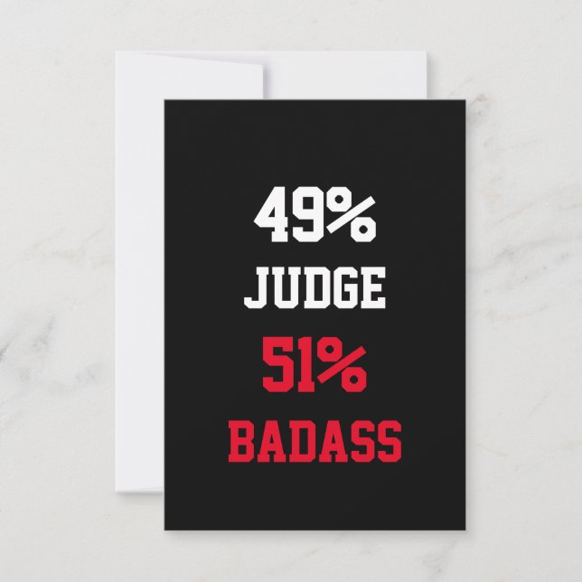 Carte de juge badass (Devant)