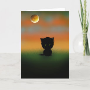 Carte de kitten Halloween par Molly Harrison