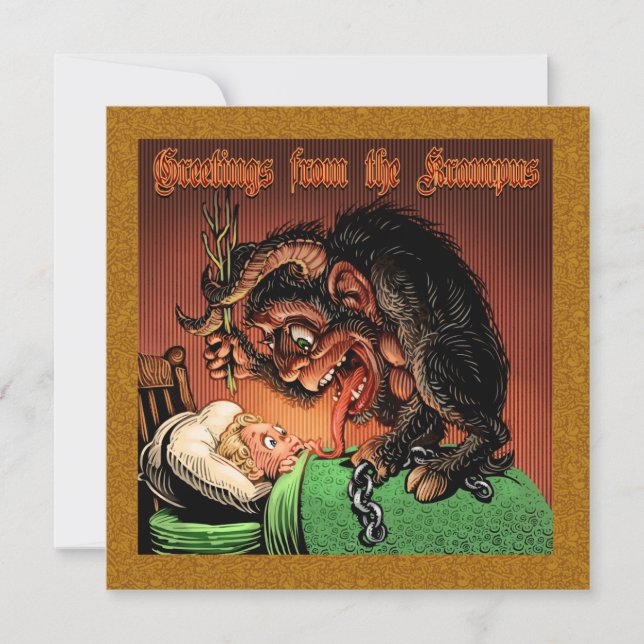 Carte de Krampus (Devant)