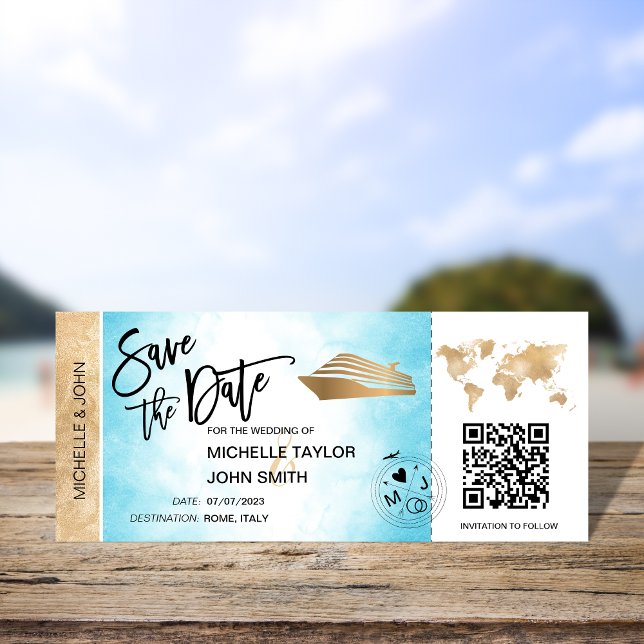 Carte de la carte de boarding pass pour sauver la  (Créateur téléchargé)