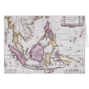 Carte de la Chine et de l'Indonésie 1710