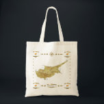 Carte de la Chypre   Sac de drapeaux<br><div class="desc">Caractéristiques de conception ce qu'une carte chypriote a entourées par un équilibre décoratif incorporant le drapeau national. La conception est disponible sur une série de styles et couleurs de sac. Vous pouvez ajouter votre propres texte/graphiques utilisant la "personnaliser il !" caractéristique. © FlagAndMap 2010. Carte dérivée des images à :...</div>