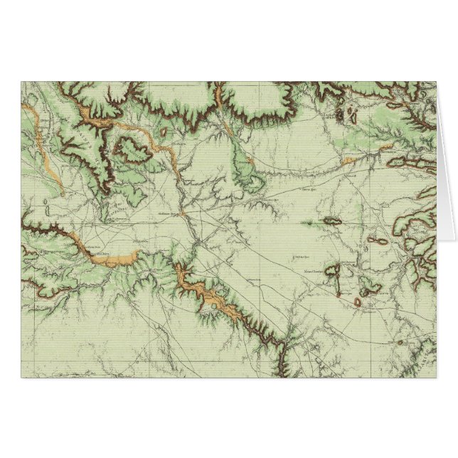 Carte de la classification des terres du Nouveau-M (Devant horizontal)