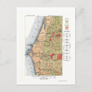 Carte de la Commission géologique américaine